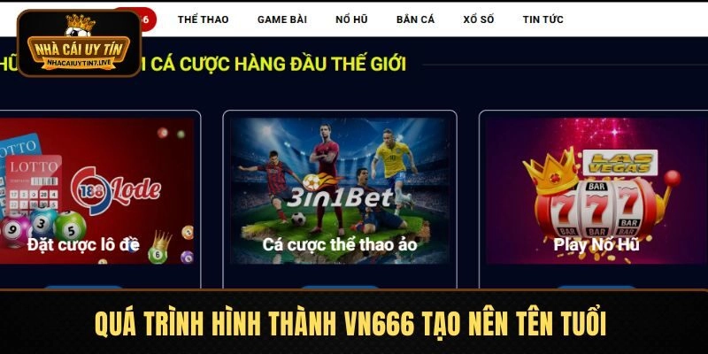 Quá trình hình thành VN666 tạo nên tên tuổi 